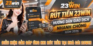 Điều kiện cần đáp ứng khi rút tiền tại nhà cái 23WIN